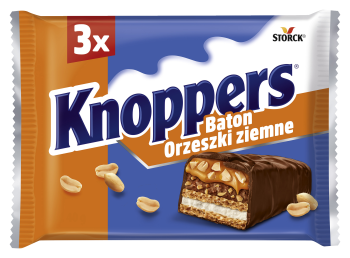Knoppers Baton orzeszki ziemne 120 g (3 x 40 g)