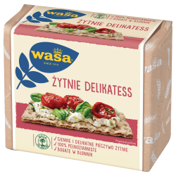 Wasa Delikatess Pieczywo chrupkie żytnie 210 g