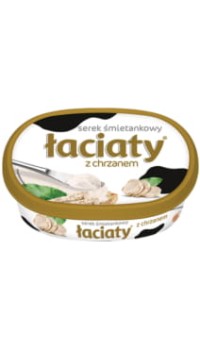 Łaciate Łaciaty serek śmietankowy z chrzanem 135 g
