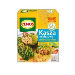 Cenos Kasza orkiszowa pełnoziarnista 300 g (3 torebki)