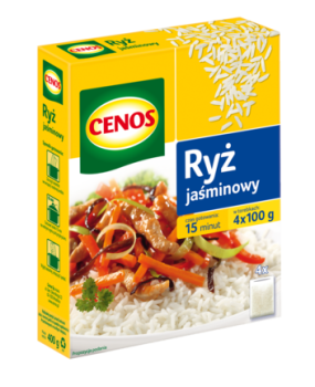 Cenos Ryż jaśminowy 400 g (4 torebki)