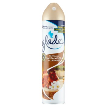 Glade Sensual Sandalwood &amp; Jasmine Odświeżacz powietrza w aerozolu 300 ml