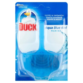 Duck Aqua Blue 4in1 Zawieszka do toalet 40 g