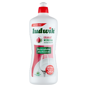 Ludwik Płyn do mycia naczyń balsam Granat i Werbena 900 g