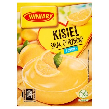Winiary Kisiel o smaku cytrynowym z cukrem 77 g