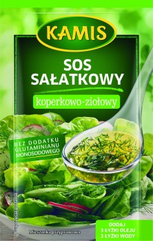 Kamis Sos sałatkowy koperkowo-ziołowy 8 g