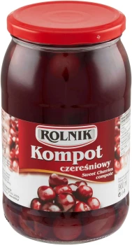 Rolnik Kompot czereśniowy 900 ml