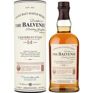 ' Balvenie 14 y/o Caribbean Cask 43% 0,7 l