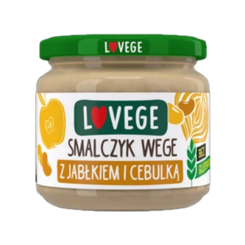 Lovege Smalec Wegański z Jabłkiem i Cebulką 175 g
