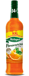 Herbapol Syrop Owocowy O Smaku Pomarańczowym Z Witaminą C, D, B6 I Cynk, 680Ml