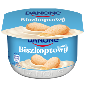 Danone Biszkoptowy Jogurt 120 g
