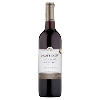 'Jacob's Creek Merlot Shiraz wino C. PS. 750 ml