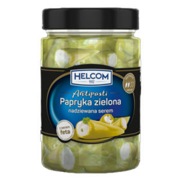 Papryka Zielona Nadziewana Serem 327 Ml Helcom