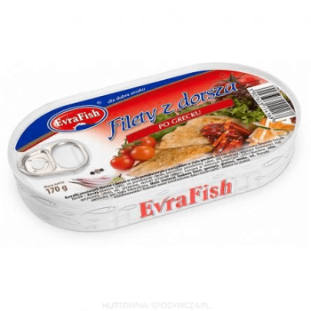 Evrafish Filet z Dorsza po Grecku 170 g