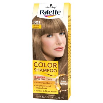 Schwarzkopf Palette Color Shampoo Kol.  321  Średni Blond