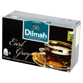 Dilmah Earl Grey Cejlońska czarna herbata z aromatem bergamoty 30 g (20 torebek)