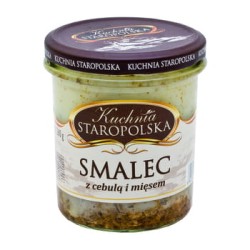 Kuchnia Staropolska. Smalec Z Cebulą I Mięsem 260G