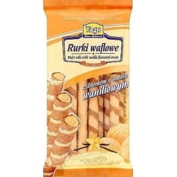 Rurki Waflowe waniliowe Tago 150 g