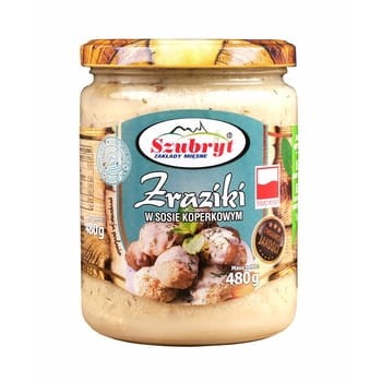 Zraziki W Sosie Koperkowym Szubryt 480G