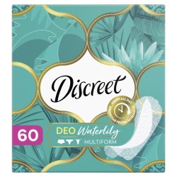 Discreet Waterlily Multiform Oddychające wkładki higieniczne 60 sztuk