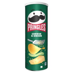 Pringles Cheese &amp; Onion Chrupki o smaku serowo-cebulowym 165 g