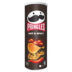 Pringles Hot &amp; Spicy Chrupki o ostrym i pikantnym smaku 165 g