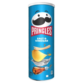 Pringles Salt &amp; Vinegar Chrupki o smaku soli i octu 165 g