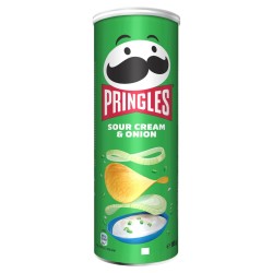 Pringles Sour Cream &amp; Onion Chrupki o smaku śmietanowo-cebulowym 165 g