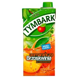 Tymbark pomarańcza brzoskwinia 1 l