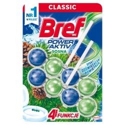 Bref WC Power Aktiv Pine Zawieszka do muszli WC 2 x 50 g