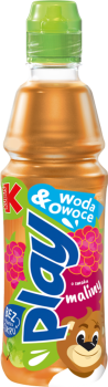 Kubuś Play! Woda&amp;Owoce Jabłko, Malina 400 ml