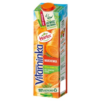 Hortex Vitaminka Marchewka Sok 1 l