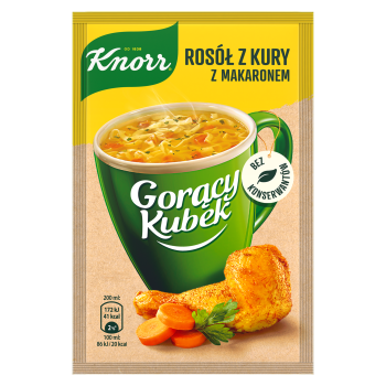 Knorr Gorący Kubek Rosół z kury z makaronem 12 g