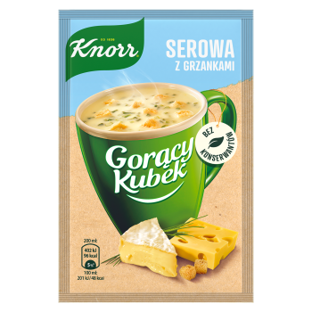 Knorr Gorący Kubek Serowa z grzankami 22 g