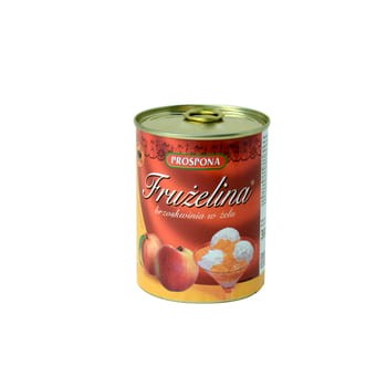 Frużelina Brzoskwinia W Żelu 380G