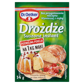 Dr.Oetker Drożdże suszone instant 14 g
