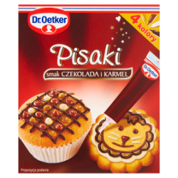 Dr. Oetker Pisaki smak czekolada i karmel 76 g (4 x 19 g)