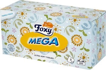 Foxy Mega chusteczki ultra soft 200szt.