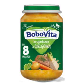 BoboVita Krupniczek z cielęciną po 8 miesiącu 190 g