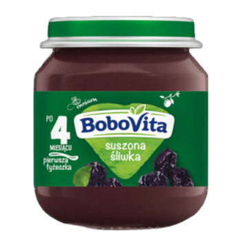 BoboVita Suszona śliwka po 4 miesiącu 125 g
