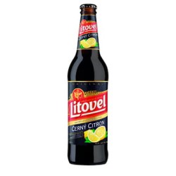 ' Litovel Cerny Citron 0,5 L