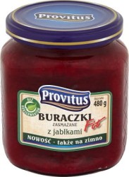 Provitus Buraczki zasmażane z jabłkami 480 g