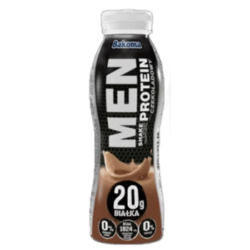 Bakoma Men Pro Shake białkowy smak czekoladowy 380 g
