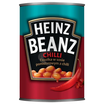 Heinz Beanz Fasolka w sosie pomidorowym z chilli 390 g