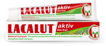 Pasta do zębów Lacalut aktiv herbal 75 ml