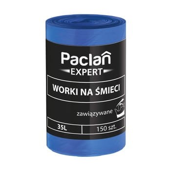 Paclan Expert worki na śmieci wiązane 35L 150 szt.
