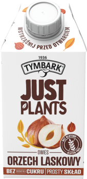 Tymbark Just Plants Orzech laskowy 500ml