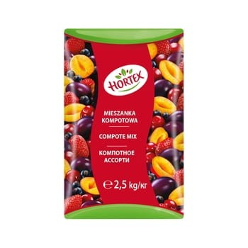 Mrożonka Hortex mieszanka kompotowa 2,5 kg