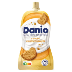 Danio serek homogenizowany ciasteczkowy w saszetce 120 g
