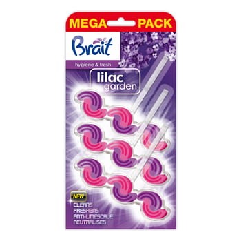 Brait kostka do wc Lilac Garden 3X45 g